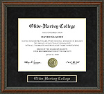 Olive-Harvey College Diploma Frame