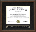 Rose-Hulman Institute of Technology Diploma Frame