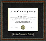 Butler Community College Diploma Frame