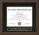 Fort Hays State University (FHSU) Diploma Frame