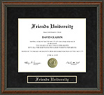 Friends University Diploma Frame