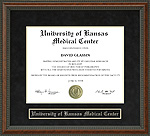University of Kansas Medical Center (KUMC) Diploma Frame
