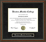 Brown Mackie College Diploma Frame