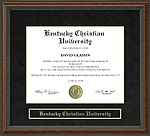 Kentucky Christian University (KCU) Diploma Frame