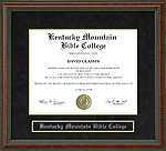 Kentucky Mountain Bible College (KMBC) Diploma Frame