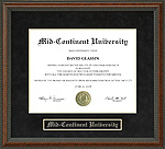 Mid-Continent University (MCU) Diploma Frame