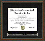 Big Sandy Community & Technical College Diploma Frame