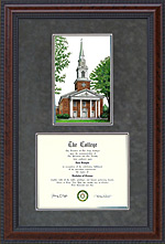 Southern Baptist Theological Seminary (SBTS) Frame with Campus Lithograph