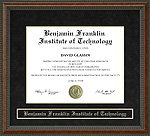 Benjamin Franklin Institute of Technology (BFIT) Diploma Frame
