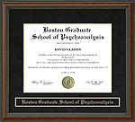 Boston Graduate School of Psychoanalysis (BGSP) Diploma Frame