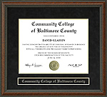 Community College of Baltimore County (CCBC) Diploma Frame