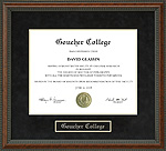 Goucher College Diploma Frame