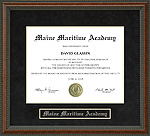 Maine Maritime Academy (MMA) Diploma Frame