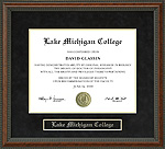Lake Michigan College Diploma Frame
