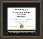 Mid Michigan Community College (MMCC) Diploma Frame