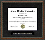 Siena Heights University Diploma Frame