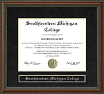 Southwestern Michigan College (SMC) Diploma Frame