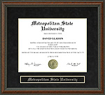 Metropolitan State University Diploma Frame