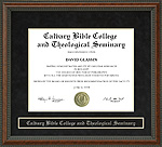 Calvary Bible College and Theological Seminary Diploma Frame