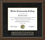 Hinds Community College Diploma Frame
