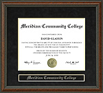 Meridian Community College Diploma Frame