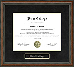 Rust College Diploma Frame