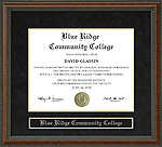 Blue Ridge Community College Diploma Frame