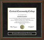 Carteret Community College Diploma Frame