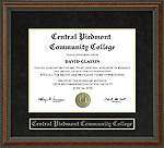 Central Piedmont Community College (CPCC) Diploma Frame