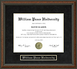 Peace College Diploma Frame