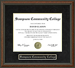 Sampson Community College Diploma Frame