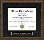 Warren Wilson College Diploma Frame