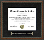Wilson Community College Diploma Frame
