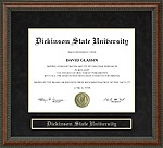 Dickinson State University (DSU) Diploma Frame
