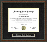 Sitting Bull College Diploma Frame