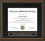 Nebraska Methodist College Diploma Frame