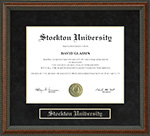 The Richard Stockton College of New Jersey Diploma Frame