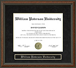 William Paterson University Diploma Frame