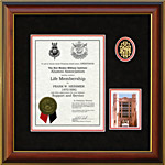 NMMI Alumni Association Life Membership Frame