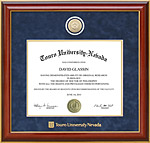 Touro University Designer Diploma Frame