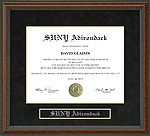SUNY Adirondack Diploma Frame