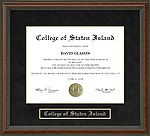 College of Staten Island (CSI) Diploma Frame