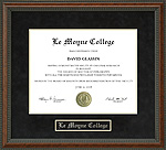 Le Moyne College Diploma Frame