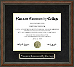 Nassau Community College Diploma Frame