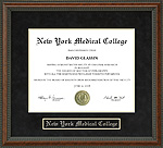 New York Medical College (NYMC) Diploma Frame