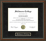 Skidmore College Diploma Frame
