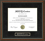 State University of New York at Canton (SUNY Canton) Diploma Frame