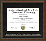 State University of New York Institute of Technology (SUNYIT) Diploma Frame
