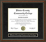Ulster County Community College Diploma Frame