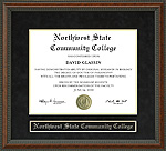 Northwest State Community College Diploma Frame